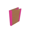  DONAU Füzetbox, 30 mm, karton, A4, DONAU "Life", neon rózsaszín