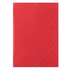 DONAU Gumis mappa DONAU A/4 karton piros mappa
