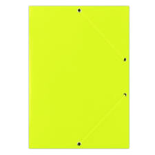 DONAU Gumis mappa DONAU A/4 karton sárga mappa