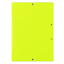 DONAU Gumis mappa DONAU A/4 karton sárga mappa