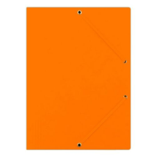 DONAU Gumis mappa DONAU A/4 prespán narancssárga mappa