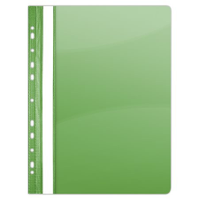DONAU Gyorsfűző, lefűzhető, PVC, A4, DONAU, zöld lefűző