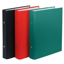 DONAU Gyűrűs könyv, 2 gyűrű, 30 mm, A5, PP/karton, , zöld gyűrűskönyv