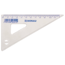DONAU Háromszög vonalzó, műanyag, 60°, 12 cm, DONAU vonalzó