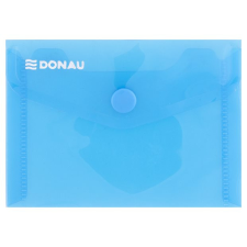 DONAU Irattartó tasak, A7, PP, patentos, DONAU, kék tasak