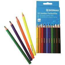 DONAU JUMBO, törhetetlen, 10 színű színes ceruza