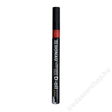 DONAU Lakkmarker, 2,2 mm, S, DONAU D-oil, piros (D7366P) filctoll, marker