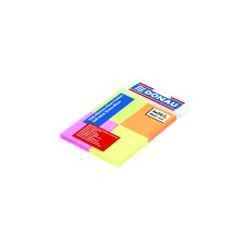 DONAU Öntapadó jegyzettömb DONAU 38x51 mm 4x50 lap vegyes neon színek post-it