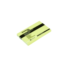DONAU Öntapadó jegyzettömb DONAU ECO 127x76 mm 100 lap sárga post-it
