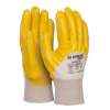 DONAU Szerelőkesztyű, nitril, DONAU  Safety 02 , 10/XL méret, sárga