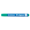  DONAU Táblamarker, 2-4 mm, kúpos, DONAU "D-signer B", zöld