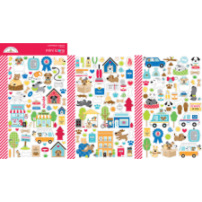 Doodlebug Design Matrica - Doggone Cute - Mini Icons Stickers (3 ív) matrica