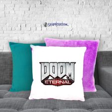  Doom - Eternal plüss párnahuzat (több színben) ajándéktárgy