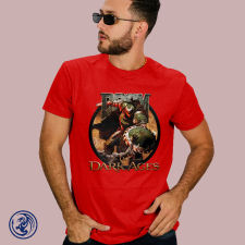  Doom - The Dark Ages - Doomslayer férfi póló ajándéktárgy