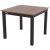 Doppler EXPERT WOOD Plus alumínium kerti asztal 90 × 90 cm