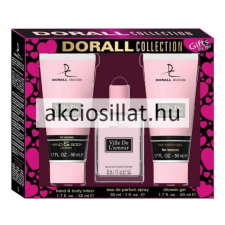 Dorall Ville De L&#039;Amour ajándékcsomag 3db-os kozmetikai ajándékcsomag