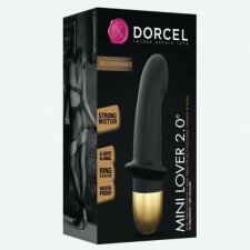 Dorcel Dorcel Mini Lover 2.0 - akkus, G-pont vibrátor (fekete-arany) vibrátorok