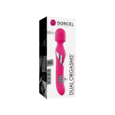 Dorcel Dual Orgasms - akkus, 2in1 masszírozó vibrátor (pink) vibrátorok