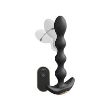 Dorcel Flexi Balls - akkus, rádiós anál vibrátor (fekete) anál