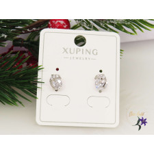  Dorithi Gold Filed kisdefines kristályköves fülbevaló-rodium fülbevaló