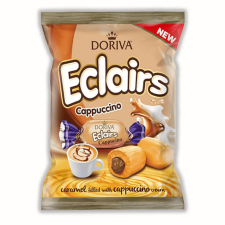  Doriva Eclaris cappuccino krémmel töltött puha tejkaramella 1000g csokoládé és édesség