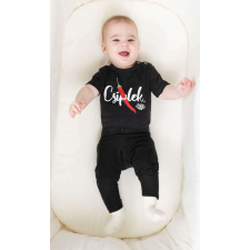  Dorko "Csíplek" mintával nyomot rövid ujjú baba body kombidressz, body