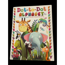 Dot-to-dot Ábécé - Kösd össze! színező, zsiráf gyermek- és ifjúsági könyv