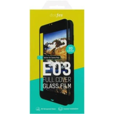 Dotfes E03 Samsung G973 Galaxy S10 fekete 3D előlapi prémium PET üvegfólia mobiltelefon kellék