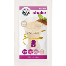 Dotsdiet Dotsdiet shake por kókuszos ízű 30 g vitamin és táplálékkiegészítő