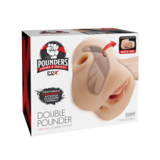  Double Pounder Vibrating Squeeze Stroker maszturbátor