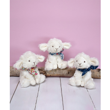 Doudou et Compagnie Paris Doudou plüss bárány sállal 12 cm készségfejlesztő