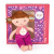 Doudou Jolijou Paris Doudou Jolijou játék baba 16 cm 1 db fukszia