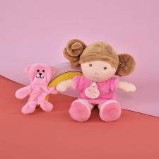 Doudou Jolijou Paris Doudou Jolijou játék baba Miss Rose 21 cm baba