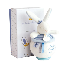 Doudou zenélő plüss nyuszi tengerész szett plüssfigura