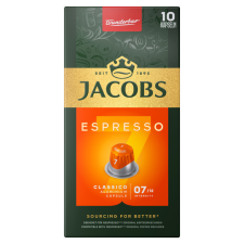 Douwe Egberts Jacobs Espresso Classico Nespresso kompatibilis 10 db kávékapszula kávé