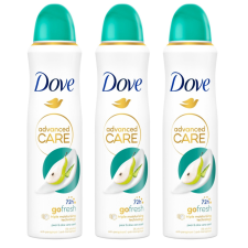 DOVE Advanced Care Go Fresh női Dezodor Pear &amp; Aloe Vera 3x150ml kozmetikai ajándékcsomag