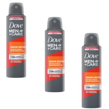 DOVE Dove Men+Care Odour Defense izzadásgátló Dezodor 3x150ml dezodor