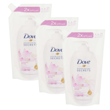 DOVE Folyékony Szappan Utántöltő Glowing 3x500ml tisztító- és takarítószer, higiénia