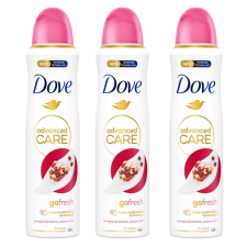 DOVE Go Fresh női Dezodor Gránátalma 3x150ml dezodor