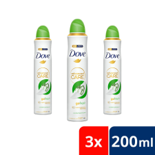 DOVE Go Fresh uborka és zöld tea izzadásgátló aeroszol (3x200 ml) dezodor
