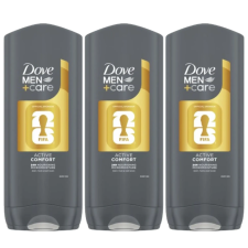 DOVE Men+ Care Active Comfort FIFA LTD Krémtusfürdő 3x400ml tusfürdők