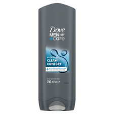 DOVE Men+Care Hydrating Clean Comfort tusfürdő testre, arcra, hajra 25 tusfürdők