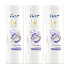 DOVE Night Renew testápoló (3x400 ml) testápoló