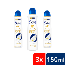 DOVE Original izzadásgátló aeroszol (3x150 ml) dezodor
