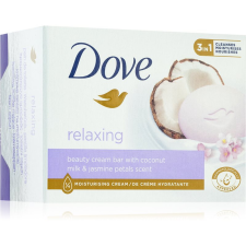 DOVE Relaxing tisztító kemény szappan Coconut milk & Jasmine petals 90 g szappan