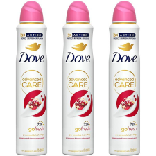 DOVE Triopack Go Fresh Gránátalma 200 ml dezodor