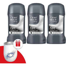 DOVE Triopack Men+Care Invisible Dry 50 ml dezodor