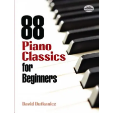Dover Publications Inc. 88 Piano Classics For Beginners | David Dutkanicz egyéb könyv