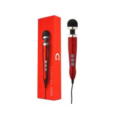 Doxy Die Cast 3 Wand - hálózati masszírozó vibrátor (piros) vibrátorok