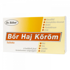 Dr. Böhm Bőr, Haj, Köröm étrend-kiegészítő tabletta 60 db vitamin és táplálékkiegészítő